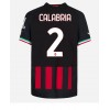 AC Milan Davide Calabria #2 Hemmatröja 2022-23 Korta ärmar